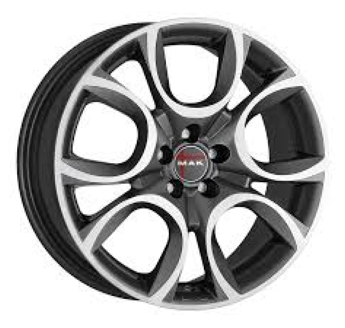 TORINO W 5,5 14 35 4x098 MAK 58,10 GUN MET-MIRROR FACE